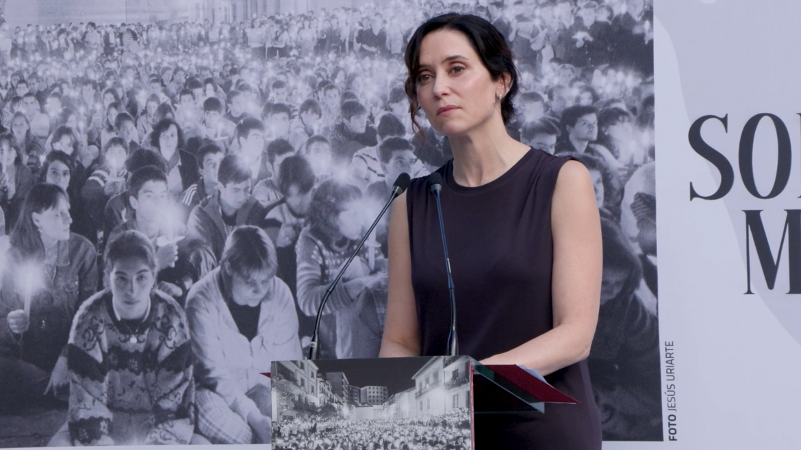 La presidenta en el homenaje