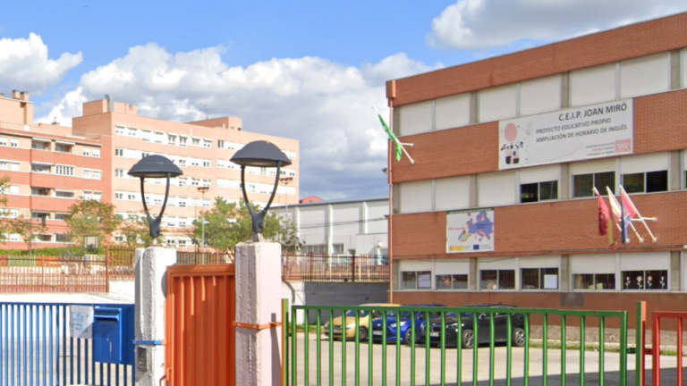 Colegio público Joan Miró, en Móstoles