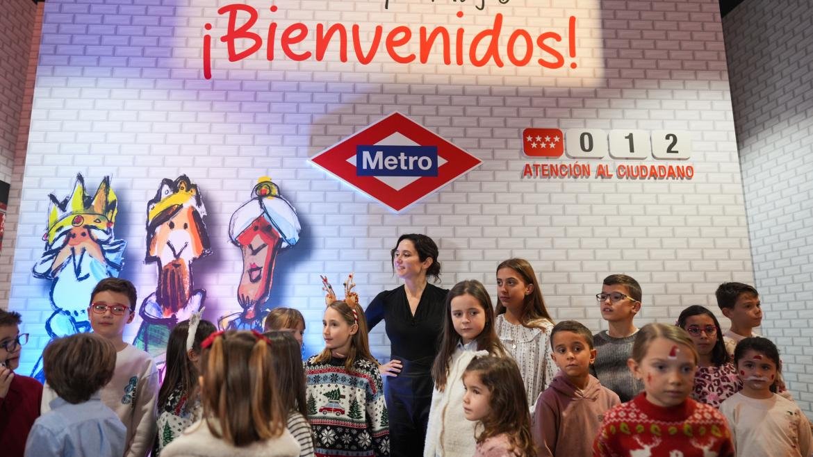 La presidenta Isabel Díaz Ayuso durante la presentación