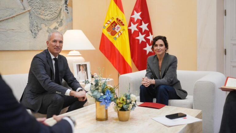 La presidenta Isabel Díaz Ayuso