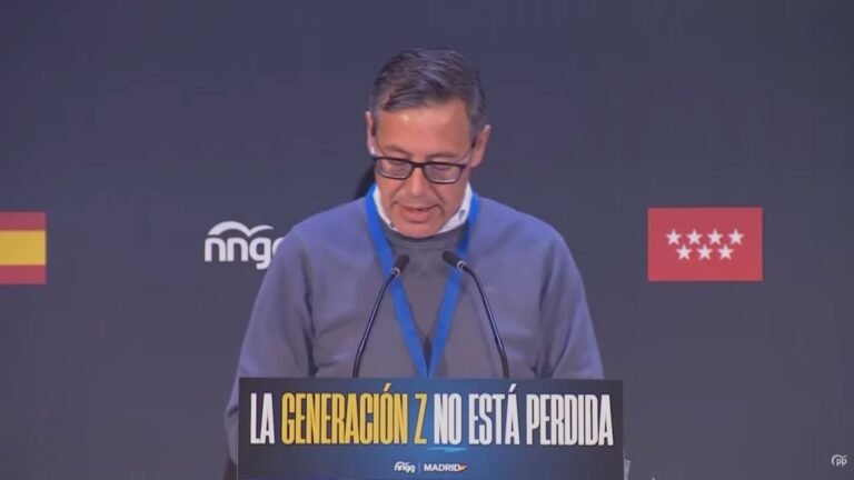 El secretario general del PP de Madrid, Alfonso Serrano