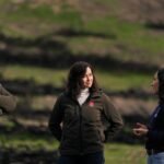 La presidenta Isabel Díaz Ayuso en Tres Cantos