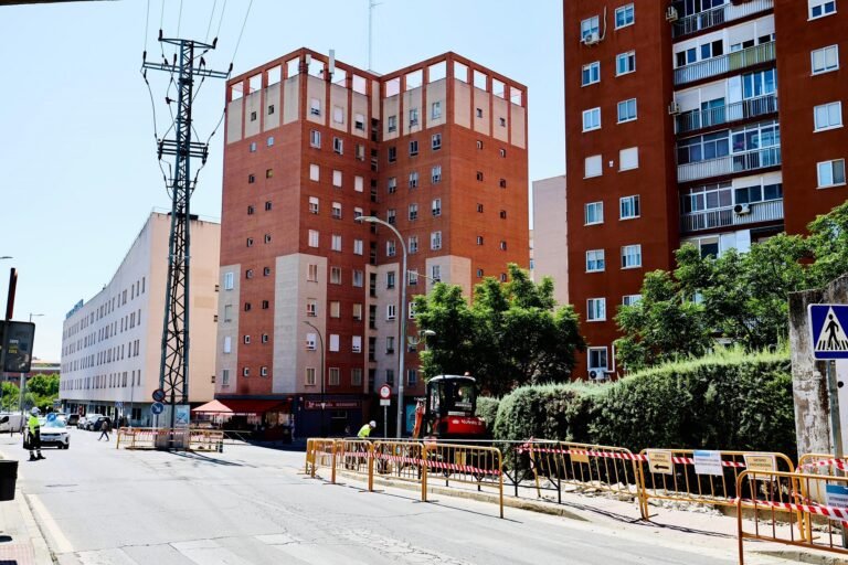 Móstoles avanza en el soterramiento de la torre de media tensión en Avenida Olímpica