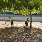 El Ayuntamiento de Móstoles intensifica la limpieza y conservación de sus parques y zonas verdes
