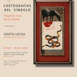 Móstoles acoge la exposición "Cartografías del símbolo" de la artista Marta Urosa