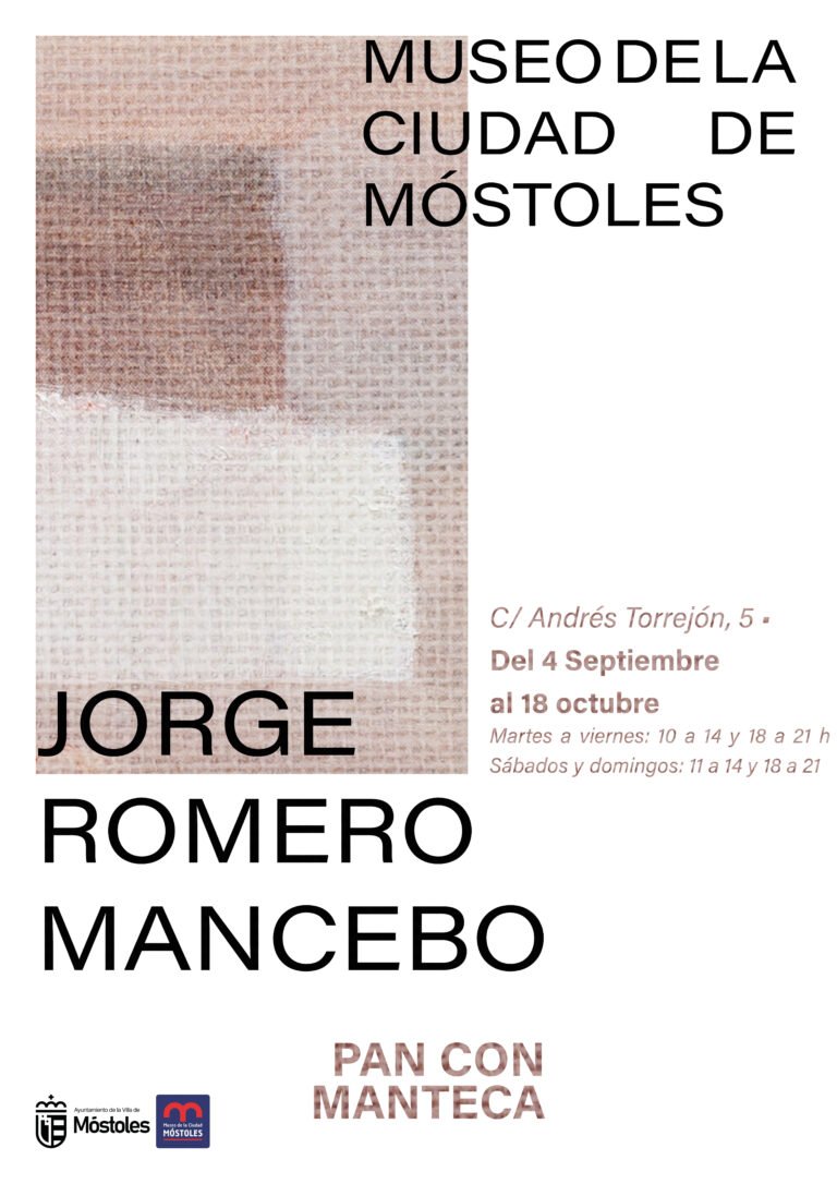 Móstoles acoge la exposición "Pan con manteca" de Jorge Romero Mancebo en el Museo de la Ciudad