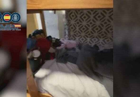 Móstoles desmantela una red criminal que explotaba sexualmente a mujeres en un chalé