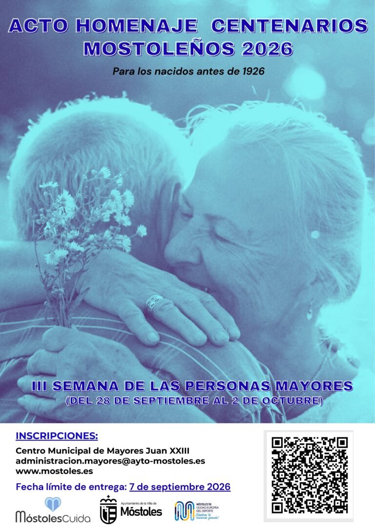 Móstoles rinde tributo a sus mayores centenarios con un homenaje en octubre