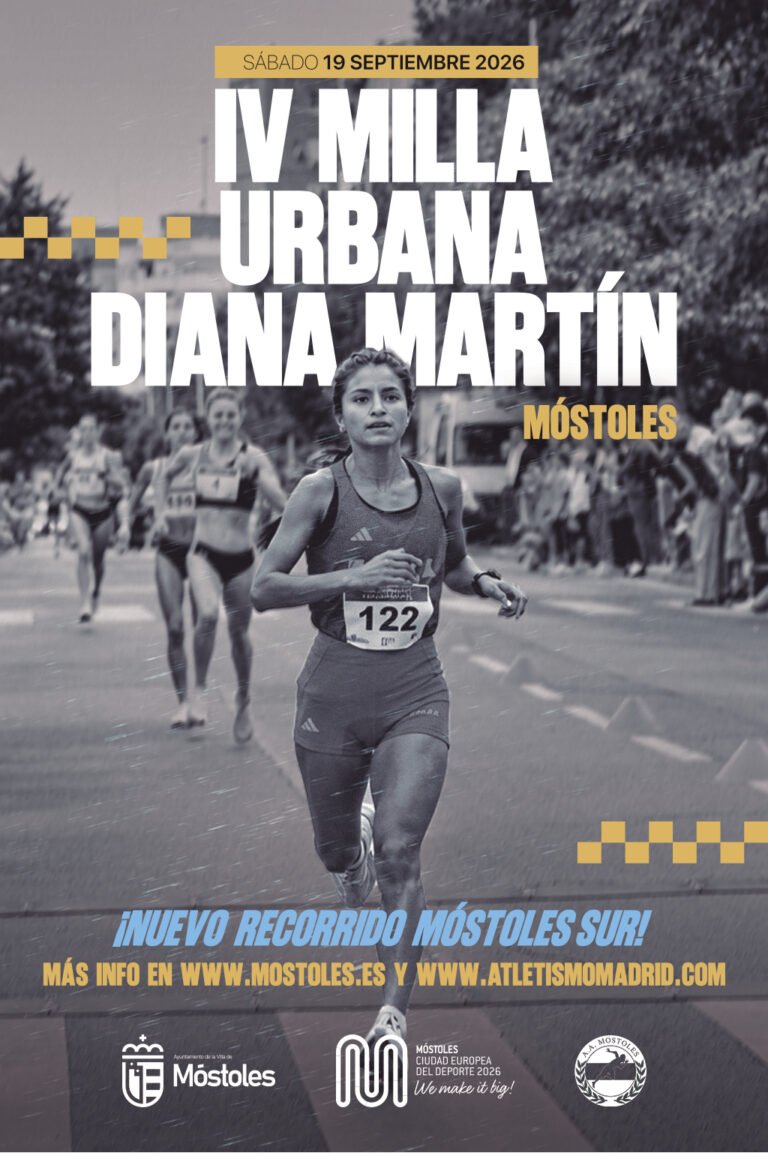 Móstoles acoge la IV Milla Urbana Diana Martín con un nuevo recorrido en el PAU-4