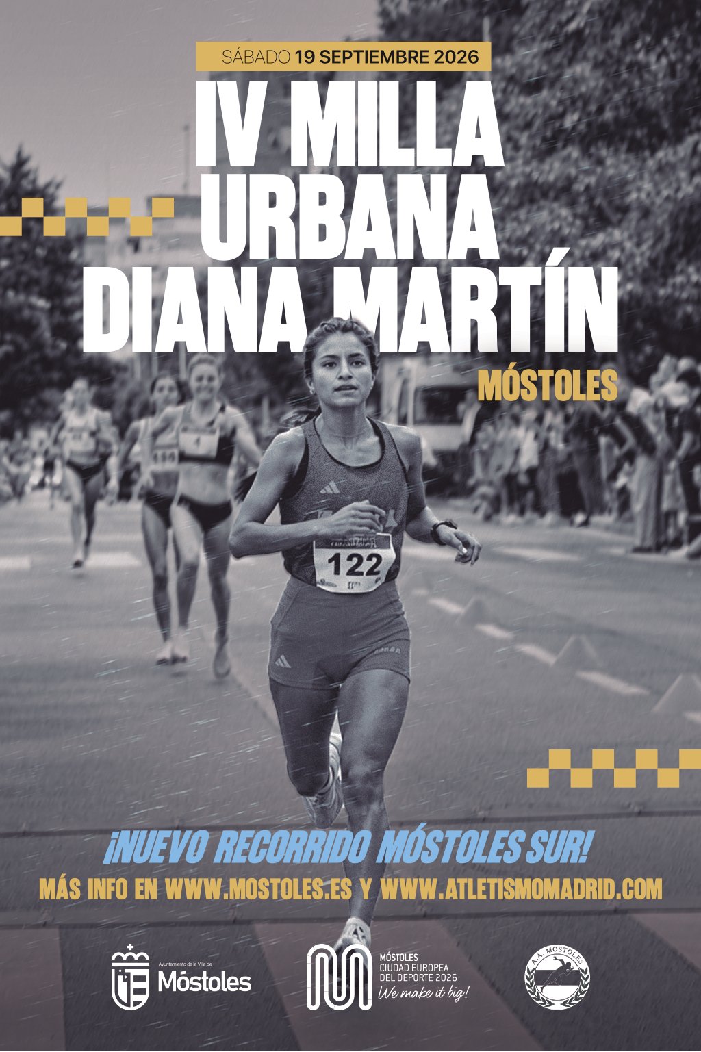 Móstoles acoge la IV Milla Urbana Diana Martín con un nuevo recorrido en el PAU-4