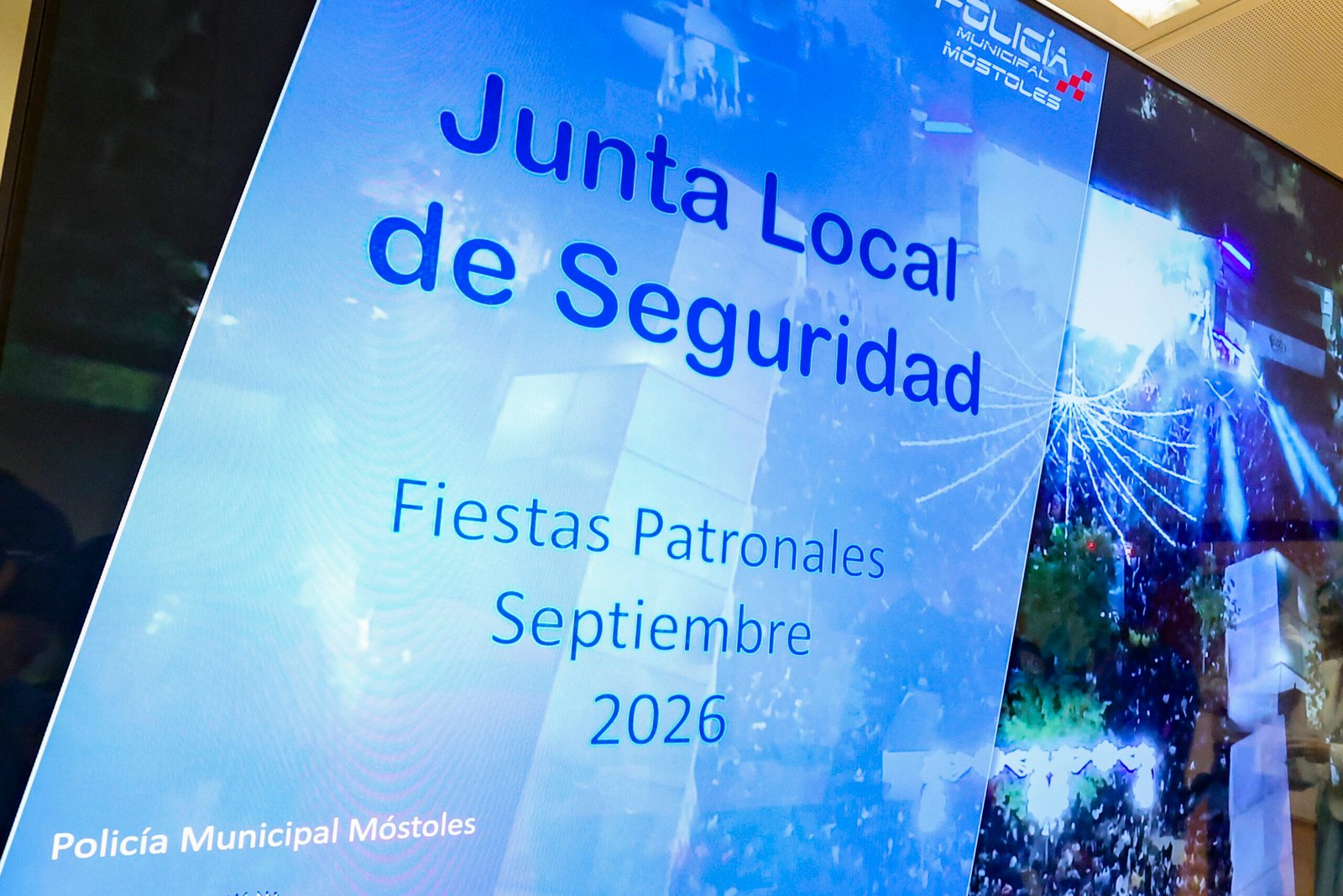 Móstoles garantiza la seguridad en sus Fiestas Patronales con 775 servicios policiales y drones