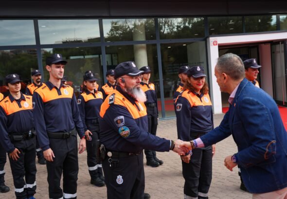 Móstoles rinde tributo a la Agrupación de Voluntarios de Protección Civil en su 34 aniversario