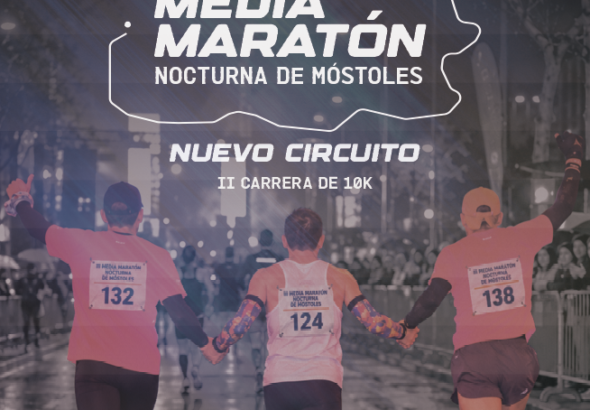 Móstoles se prepara para vibrar con la Media Maratón Nocturna y su nuevo recorrido en 2026