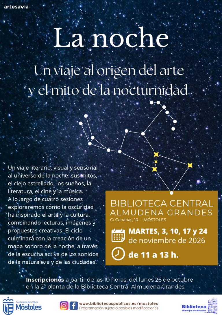Móstoles se sumerge en la cultura con cine, poesía y exposiciones esta semana
