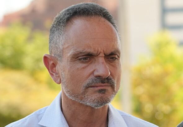 El alcalde de Móstoles, Manuel Bautista